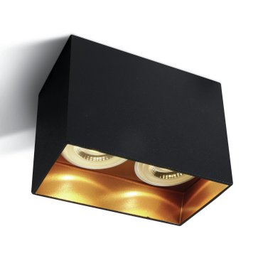ONE Light GU10 Dark Light - Deckenleuchte - 12 x 6 x 9,5 cm - schwarz