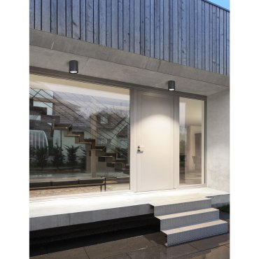 Nova Luce Ceci - Außen-Deckenleuchte - Ø 9 x 11 cm - 6W LED inkl. - IP65 - schwarz