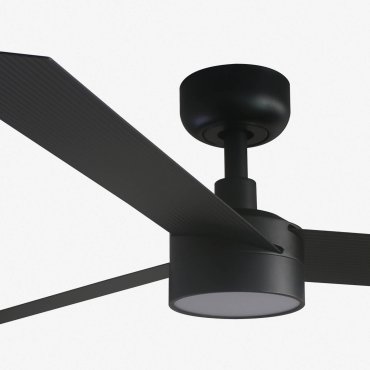 Faro Cruiser L - Deckenventilator mit Licht - Ø 132 cm - matt schwarz