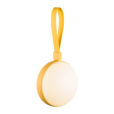 Nordlux Bring To-Go 12 - tragbare Lampe mit wiederaufladbarem akku - 12 x 26 x 9,3 cm - 1W LED inkl. - IP54 - weiß und gelb