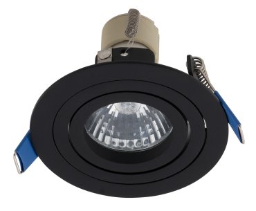 Maxlight Signal I - Einbaustrahler 1L - Ø 90 mm, Ø 75 mm Einbaugröße - schwarz