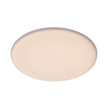 Lucide Ceres-LED - Badezimmer-Deckenleuchte - Ø 21,5 x 5 cm - 30W dimmbare LED inkl - IP44 - weiß