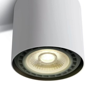 ONE Light R111 GU10 Deckenleuchten - Aufbaustrahler 1L - Ø 12 x 11,5 cm - weiß