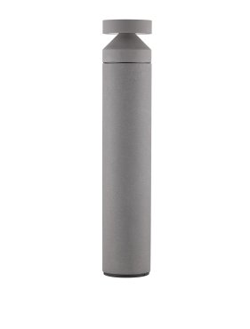 Nova Luce Navy - Gartenpfosten - Ø 19,2 x 99,5 cm - 20W LED inkl. - IP65 - grau