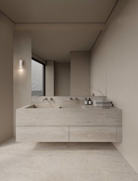 Nova Luce Mao - Wandleuchte - Ø 5,5 x 14,8 cm - IP44 - sandweiß