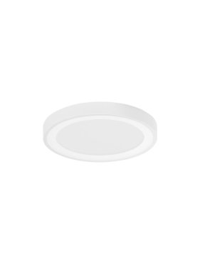 Nova Luce Nodi - deckenleuchte - Ø 45 x 5 cm - 30W LED inkl. - sand weiß
