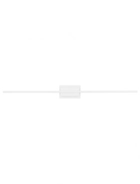 Nova Luce Azure - wandleuchte - 6,9 x 11,8 x 120,5 cm - 28,5W LED inkl. - sand weiß