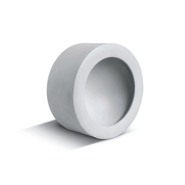 ONE Light Hidden Light Cylinders - Aufbaustrahler 1L - Ø 17,5 x 8 cm - 16W LED inkl. - weiß