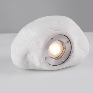 Nova Luce Petra - Gartenpfosten - 20 x 12 x 14 cm - IP65 - Weiß
