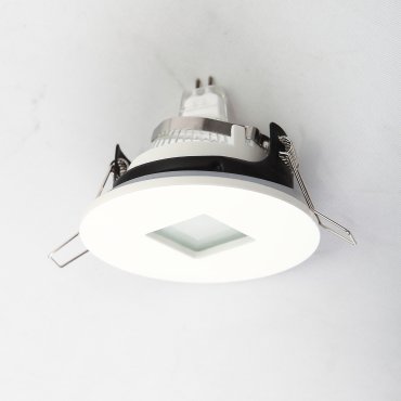 Maxlight H0042 - Einbaustrahler 1L - Ø 85 mm, Ø 70 mm Einbaugröße - IP65 - weiß