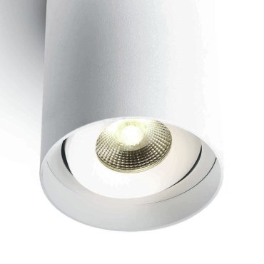 ONE Light COB Indoor Round Cylinders - Aufbaustrahler 1L - Ø 9 x 14 cm - 10W LED inkl. - weiß