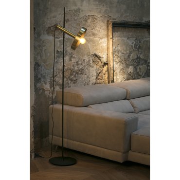 Faro Whiz - Stehleuchte - 164 cm - gold und schwarz
