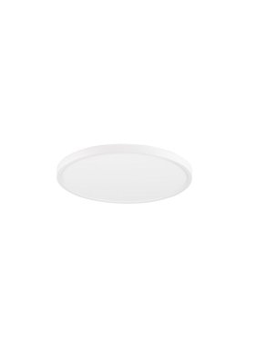 Nova Luce Dixie CCT - deckenleuchte - Ø 40 x 2,5 cm - 36W LED inkl. - sand weiß