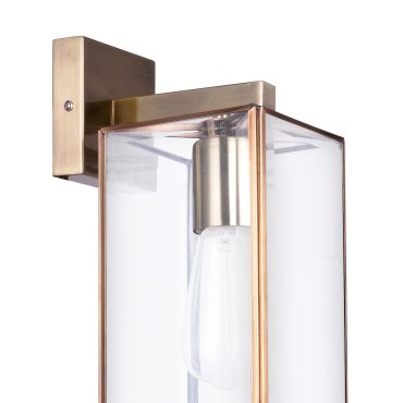 Nova Luce Flavio - Wandleuchte - 13 x 17 x 35 cm - Metall antik