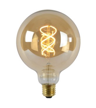Lucide LED-Glühbirne - Ø 12,5 x 17,5 cm - E27 - 5W dimmbar - 2200K - amber