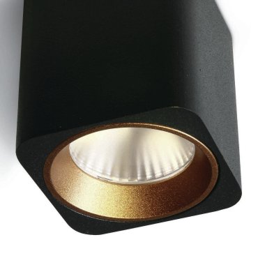 AUSSTELLUNGSSTÜCK - ONE Light Chill Out LED Cylinders - Aufbaustrahler 1L - 6 x 6 x 6,5 cm - 7W dimmbare LED inkl - schwarz
