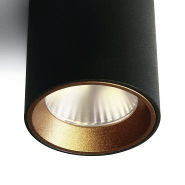 AUSSTELLUNGSSTÜCK - ONE Light Chill Out LED Cylinders - Aufbaustrahler 1L - Ø 6 x 6,5 cm - 7W dimmbare LED inkl. - schwarz