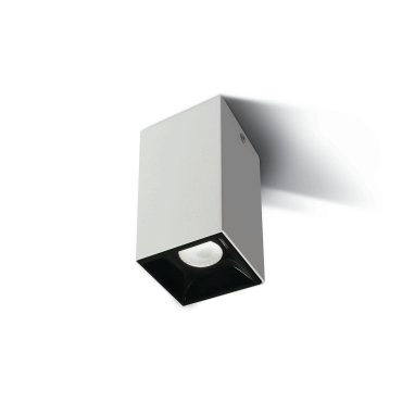 ONE Light Surface Shop Square Boxes - Aufbaustrahler 1L - 5,4 x 5,4 x 10 cm - 7W dimmbare LED inkl - weiß