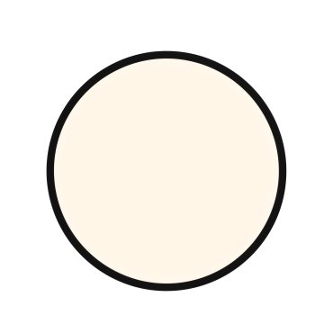 Nordlux Oja 42 - Deckenleuchte - Ø 42,4 x 2,3 cm - 24W dimmbar LED inkl. (3000K/4000K) - IP54 - schwarz