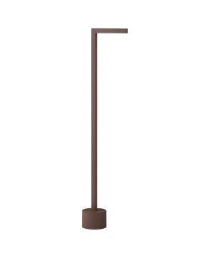 Nova Luce Pipe - Gartenleuchte - 11 x 64,5 cm - 5W LED inkl. - IP65 - corten