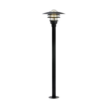 Nordlux Lønstrup - Gartenleuchte - Ø 32 x 116 cm - IP44 - schwarz
