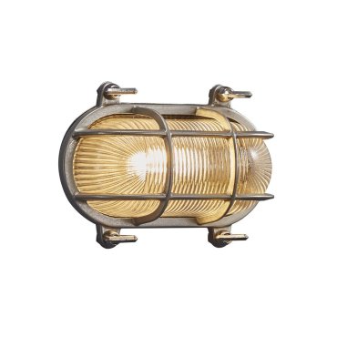 Nordlux Helford - Außenwandleuchte - 19 x 12,5 cm - IP64 - Nickel