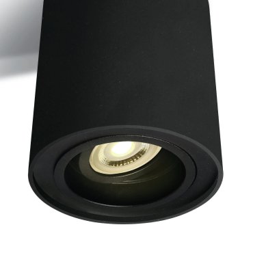 ONE Light GU10 Adjustable Cylinders - Aufbaustrahler 1L - Ø 9,6 x 12,5 cm - schwarz