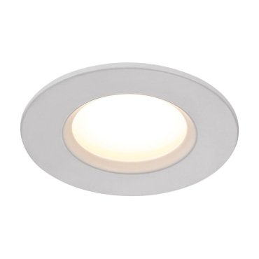 Nordlux Smart Dorado - Einbaustrahler - intelligente Beleuchtung - Ø 85 mm, Ø 72 mm Einbaumaß - inkl. 4,7W LED - IP65 - weiß
