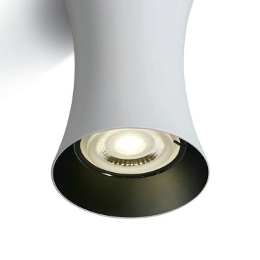 ONE Light GU10 Ceiling Cylinders - Aufbaustrahler 1L - Ø 7 x 11,5 cm - weiß