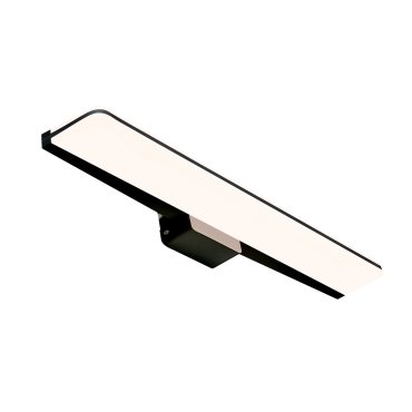 Nordlux Tinia 60 - wandleuchte - 60 x 10 x 14 cm - 3 Stufen dimmbar - 24W LED inkl. - IP44 - schwarz