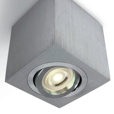 ONE Light GU10 Ceiling Lights - Deckenleuchten - 9,5 x 9,5 x 9 cm - Aluminium