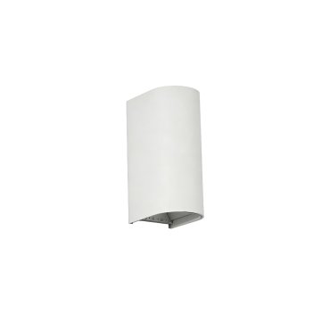 VK Lighting Dust - wandleuchte - 7,1 x 17,1 x 9,6 cm - 2 x 6W LED inkl. - IP65 - Sand Weiß