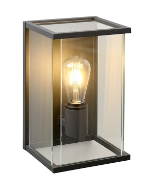Lucide Claire - Außenwandleuchte - 17 x 18 x 30 cm - IP54 - anthrazit