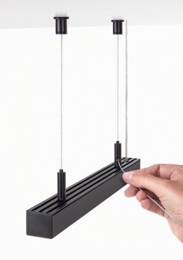 KLUS RD-1 - Befestigungsset inklusive Kabel 150cm - schwarz
