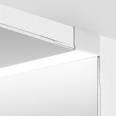 KLUS Kozus CR - LED-Einbauprofil - 2,18cm Fensterbreite - Aluminium