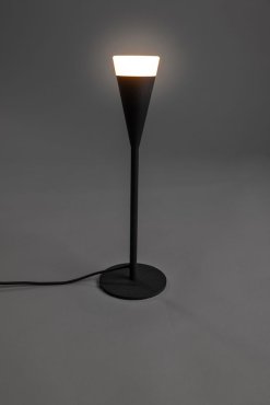 ETH Defender - tischleuchte - Ø 7 x 38 cm - schwarz