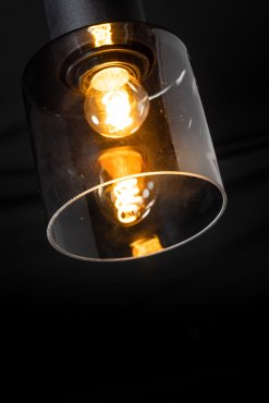 ETH Sledge Glass - Stehlampe - Ø 30 x 147,2 cm - geräuchert