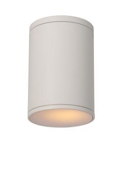 Lucide Tubix - Aufbaustrahler - Ø 10,8 x 15,3 cm - IP54 - weiß