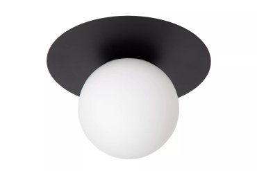 Lucide Tricia - Deckenleuchte - Ø 25 x 17,5 cm - schwarz