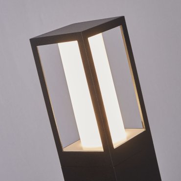 Searchlight Avenue - Gartenpfosten - 7,5 x 7,5 x 45 cm - IP44 - schwarz