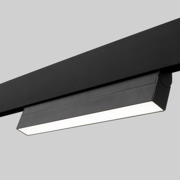 Nova Luce Rieti - Leuchte für Magnetprofilsystem - 40,7 x 3,4 x 11,6 cm - 22W LED inkl. - schwarz - weiße Lichtfarbe