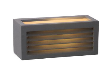 Lucide Dimo - Außenwandleuchte - 25 x 11 x 11 cm - IP54 - schwarz