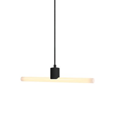 Creative Cables - runde S14d Fassung für Hängelampen - Ø 4,7 x 7,2 cm - schwarz