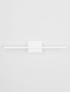 Nova Luce Azure - wandleuchte - 6,9 x 11,8 x 60,5 cm - 12,5W LED inkl. - sand weiß
