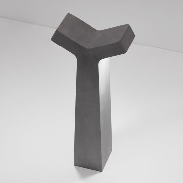 Nova Luce Aran - Gartenpfosten - 13 x 70 x 14,5 cm - 2x 5W LED inkl. - IP65 - grau