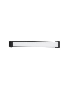 Nova Luce Nova - Außenwandleuchte - 50 x 9 x 6,5 cm - 21W LED inkl. - IP65 - dunkel anthrazit