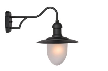 Lucide Aruba - Wandleuchte - 25 x 43 x 35 cm - IP44 - schwarz