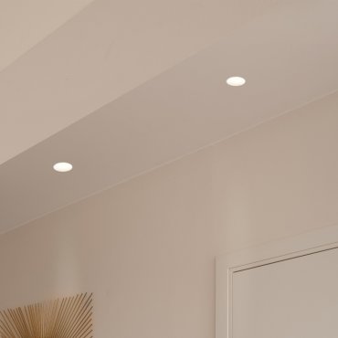 Projectlight Mesh II - Einbaustrahler - Ø 125 x 110 mm - Ø 85 mm Einbaumaß - IP65 - weiß