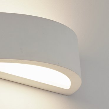 Projectlight Michael - Wandleuchte - 30 x 11 x 7,4 cm - 9W LED inkl. - weiß