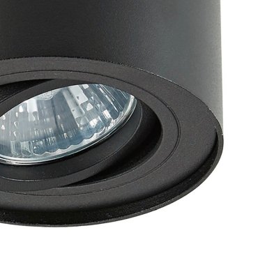 Zuma Line Rondoo Next - Aufbaustrahler - Ø 9,4 x 12,5 cm - schwarz